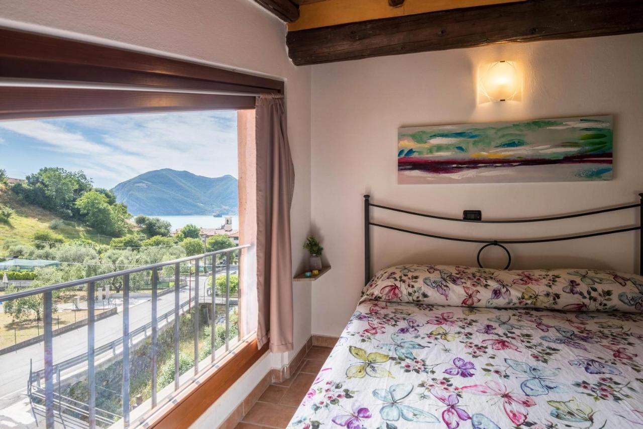 Mansarda Con Vista Lago 술자노 외부 사진